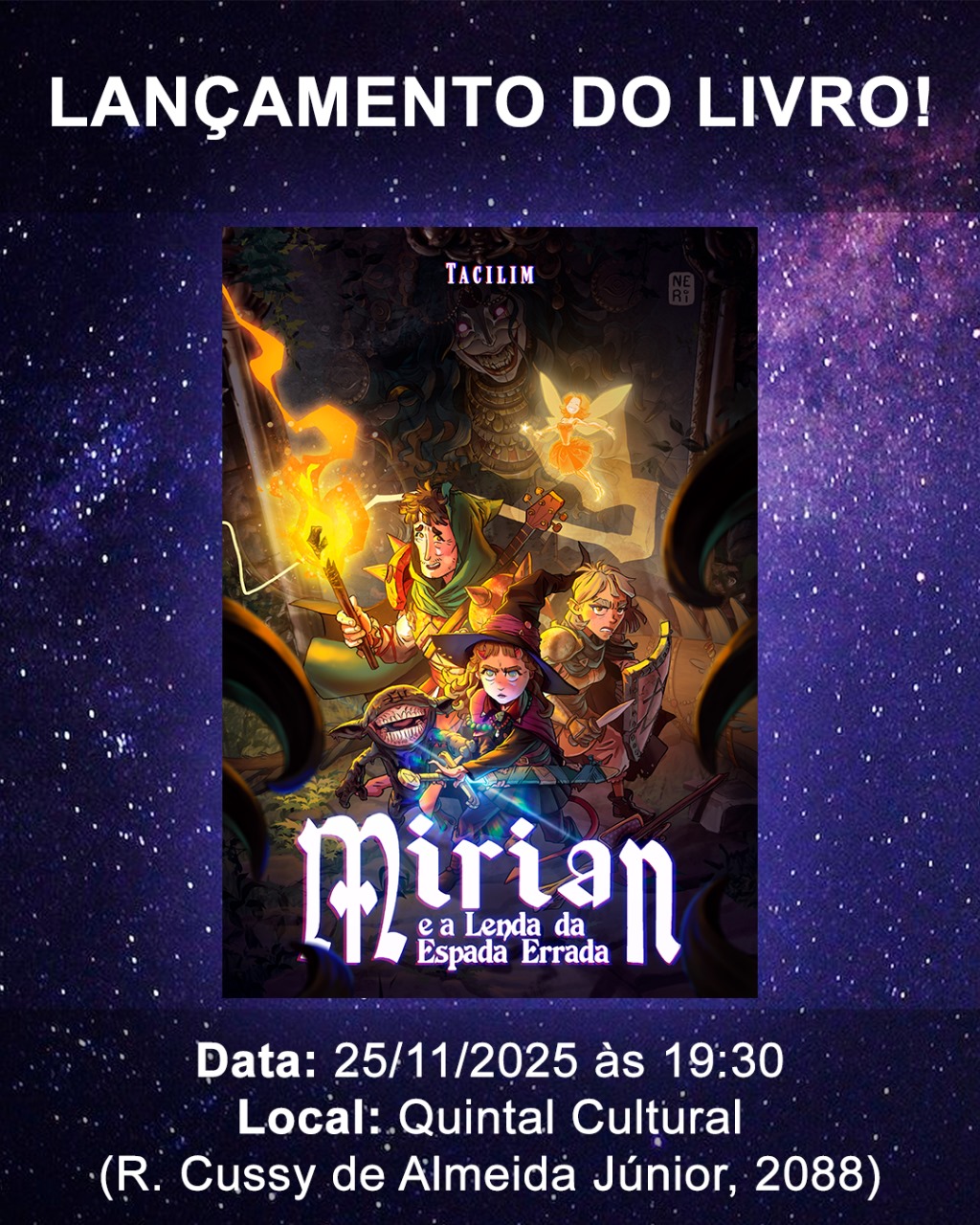 MIRIAN E A LENDA DA ESPADA ERRADA-ARAÇATUBA-SP (8)